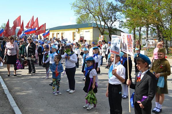 Праздник Победы в Орлином